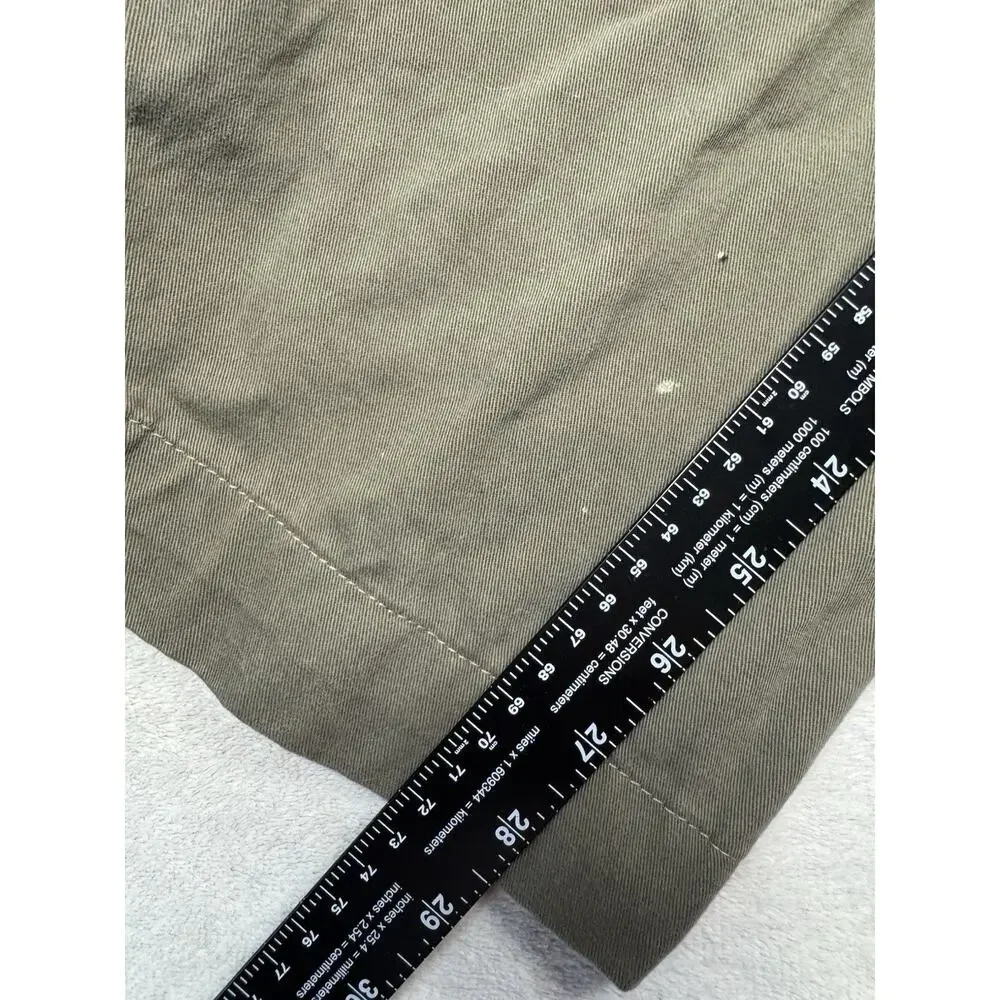Polo Ralph Lauren Prospect Pants Mens Olive Khaki 100% Cotton Chino 38/30